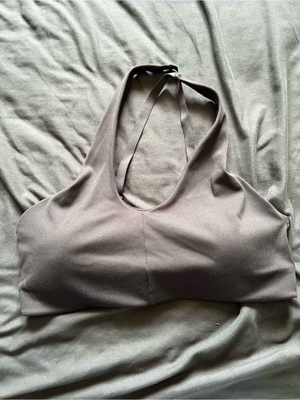 Gymshark Black One Shoulder Sports Bra